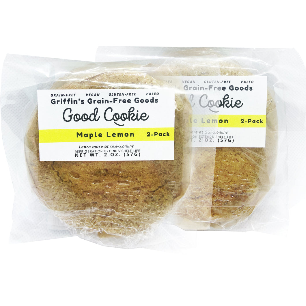 Maple Lemon Cookies-2 Packages (4 Cookies)