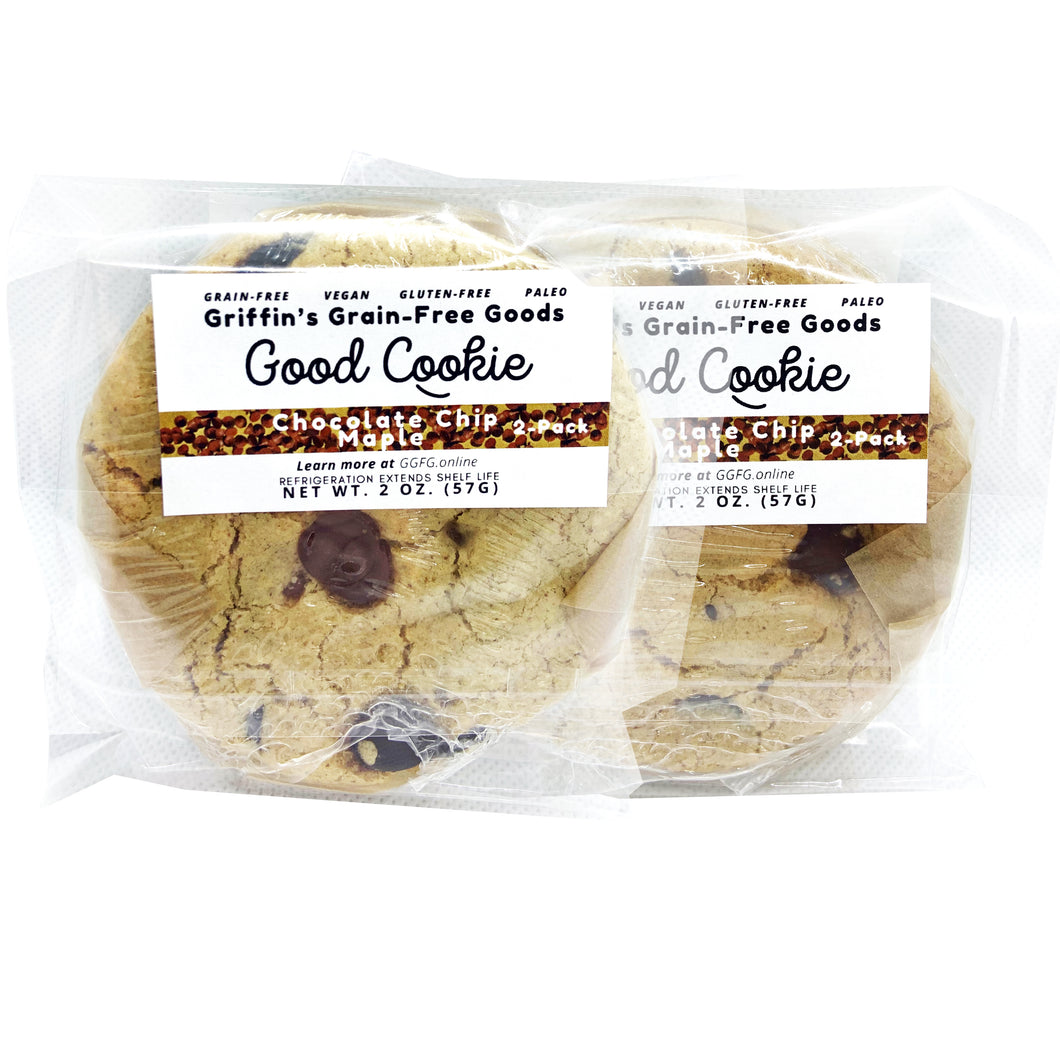 Chocolate Chip Maple-2 Packages (4 Cookies)